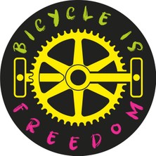 Sticker Atölyesi Bisiklet STICKER-20686 10X10 cm