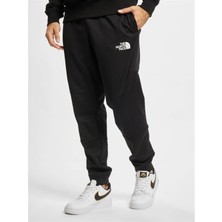 The North Face Siyah Fleece Eşofman Altı Erkekler için Büzme İpli Bel Bandı ile Rahat Kullanım