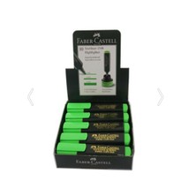 Faber-Castell Faber Castell Fosforlu Kalem Yeşil 10 Adet ( 1 Paket 10 Adet ) 011651