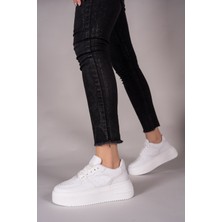 Riccon Beyaz  Kadın Sneaker 0012255