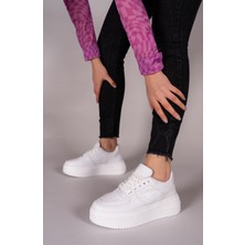 Riccon Beyaz  Kadın Sneaker 0012255