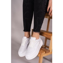 Riccon Beyaz  Kadın Sneaker 0012255
