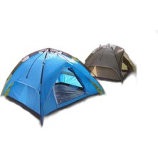 Vothoon 4 Kişilik Otomatik Kaliteli Kamp Çadırı Yağmur Geçirmez 220X200X145 cm Çantalı ( Çift Kapılı )