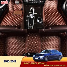 MİREN Bmw 3 Serisi 2013-2019 sedan Li ışıklı Uyumlu 5d Havuzlu Suni Deri OTO PASPAS