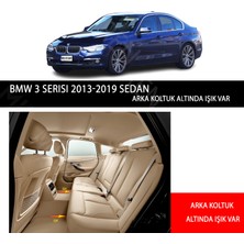 MİREN Bmw 3 Serisi 2013-2019 sedan Li ışıklı Uyumlu 5d Havuzlu Suni Deri OTO PASPAS