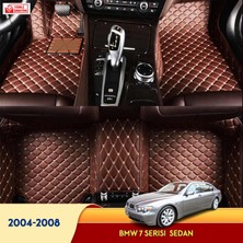 MİREN Bmw 7 Serisi 2004-2008 sedan Uyumlu 5d Havuzlu Suni Deri OTO PASPAS