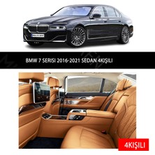 MİREN Bmw 7 Serisi 2016-2021 sedan 4kişili Uyumlu 5d Havuzlu Suni Deri OTO PASPAS