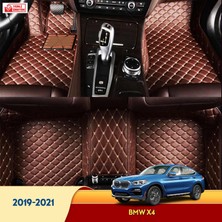 MİREN Bmw X4 2019-2021 Uyumlu 5d Havuzlu Suni Deri OTO PASPAS