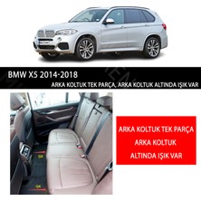 MİREN Bmw X5 2014-2018 (ışıklı) Uyumlu 5d Havuzlu Suni Deri OTO PASPAS