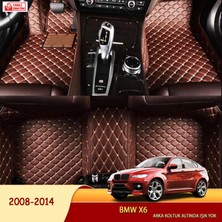 MİREN Bmw X6 2008-2014 Uyumlu 5d Havuzlu Suni Deri OTO PASPAS