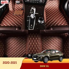 Miren Bmw X6 2020-2021 Uyumlu 5d Havuzlu Suni Deri Oto Paspas