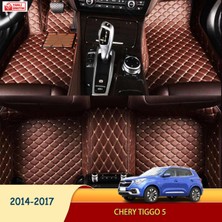 Miren Chery Tiggo 5 2014-2017 Uyumlu 5d Havuzlu Suni Deri Oto Paspas