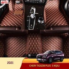 Chery Tiggo 8 plus 2021 5 kişili Uyumlu 5d Havuzlu Suni Deri OTO PASPAS