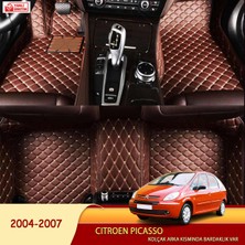 Miren Citroen Picasso 2004-2007 (Kolçak Var) Uyumlu 5d Havuzlu Suni Deri Oto Paspas