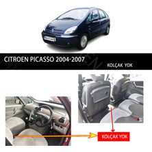 Miren Citroen Picasso 2004-2007 (Kolçak Yok) Uyumlu 5d Havuzlu Suni Deri Oto Paspas