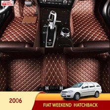 MİREN Fiat Weekend 2006 hatchback Uyumlu 5d Havuzlu Suni Deri OTO PASPAS