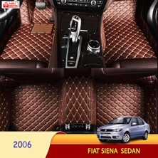 MİREN Fiat Siena 2006 sedan Uyumlu 5d Havuzlu Suni Deri OTO PASPAS