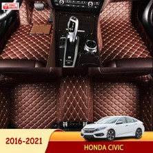 MİREN Honda Civic 2016-2021 Uyumlu 5d Havuzlu Suni Deri OTO PASPAS