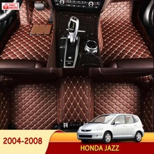 MİREN Honda FİT (Jazz) 2004-2008 Uyumlu 5d Havuzlu Suni Deri OTO PASPAS