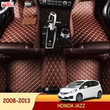 MİREN Honda FİT (Jazz) 2008-2013 Uyumlu 5d Havuzlu Suni Deri OTO PASPAS