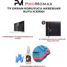 Promomax Samsung 55RU7300 Curved Uyumlu Tv Ekran Koruyucu