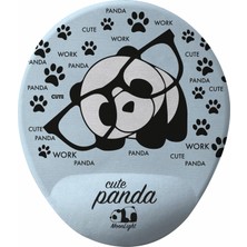 Flipped Glasses Panda Kupa Bardak ve Mousepad Seti