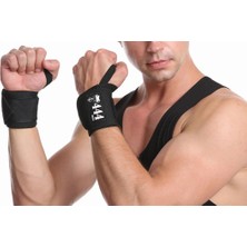 2'li Fitness Ağırlık Bilekliği Bilek Koruyucu Wrist Wraps Bilek Sargısı Halter & Fitness & Crossfit