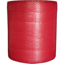 Ambalage 50 cm x 50 Metre 110 gr Üç Kat Kırmızı Balonlu Naylon Patpat