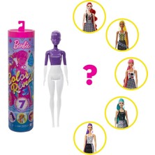 Barbie GWC56 Barbie® Color Reveal™, Renk Değiştiren Renk Bloklu Bebekler Serisi - Seri 2 /+3 Yaş