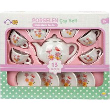 Sunman 1501 Porselen Çay Seti 13 Parça -Sunman