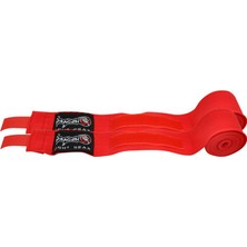 Dragon Yakuza Boks Eldiveni ve Kırmızı 3,5 Metre Bandajlı Set