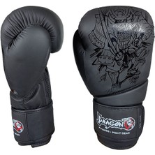 Dragon Yakuza Boks Eldiveni ve Kırmızı 3,5 Metre Bandajlı Set