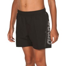 Arena Fundamentals Logo Jr Boxer Çocuk Siyah Yüzücü Mayo 000662501