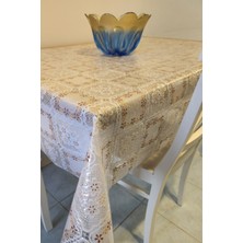 Başak Ev Tekstili  Pvc Muşamba - Desenli Silinebilir Masa Örtüsü