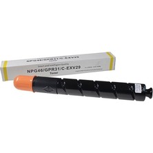 Canon C-ExV29 & Gpr-31 & Npg-46 Yellow (484GR/27K) Sarı Muadil Toner