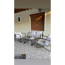 Mesari Group Çay Seti, Bahçe, Balkon Oturma Grubu, Ofis Mobilyası,cafe,bekleme Salonu