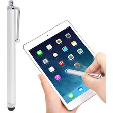 Yue Store Evrensel Yüksek Hassas Dokunmatik Kalem Kapasitif Stylus Pen Gümüş (Yurt Dışından)