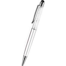 Yue Store At-22 2'den 1 Evrensel Stylus Beyin Pen Gümüş (Yurt Dışından)