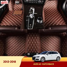 Miren Audi A3 2013-2018 Hatchback Araç 5d Havuzlu Suni Deri Oto Paspas