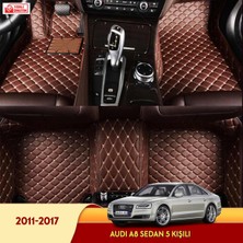 Miren Audi A8 2011-2017 Sedan 5 Kişili 5d Havuzlu Suni Deri Oto Paspas