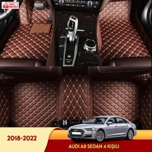 Miren Audi A8 2018-2022 Sedan 4 Kişili 5d Havuzlu Suni Deri Oto Paspas