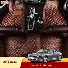 Miren Audi A8 2018-2022 Sedan 5 Kişili 5d Havuzlu Suni Deri Oto Paspas