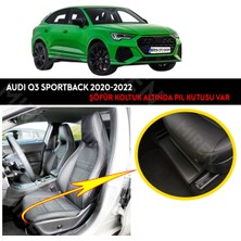 Miren Audi Q3 Sportback 2020-2022 Araç 5d Havuzlu Suni Deri Oto Paspas