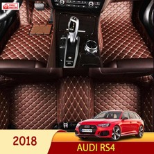 Miren Audi Rs4 2018 Araç 5d Havuzlu Suni Deri Oto Paspas