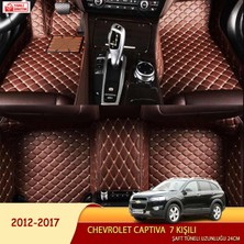 Miren Chevrolet Captiva 2012-2017 7 Kişili Uyumlu 5d Havuzlu Suni Deri Oto Paspas