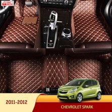 Miren Chevrolet Spark 2011-2012 Uyumlu 5d Havuzlu Suni Deri Oto Paspas