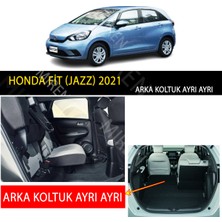 MİREN Honda FİT (Jazz) 2021 Uyumlu 5d Havuzlu Suni Deri OTO PASPAS