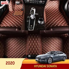 MİREN Hyundai Sonata 2020 Uyumlu 5d Havuzlu Suni Deri OTO PASPAS