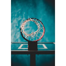 Attivo Üç Renkli Basket Ağı/ (2 Adet - 1 Çift) Basket Filesi Floş Ip 3mm _sadece Hepsiburada'da Satılmaktadır_cok Özel Fiyatla!_sınırlı Stok_üreticiden Direkt Satış_attivo Marka