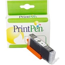 Print Pen Canon CLI-551xL 1 Takım (5 Adet) Siyah + Sarı + Mavi + Kırmızı + Gri Muadil Kartuş